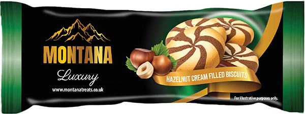 Cream-filled Biscuits - Hazelnut