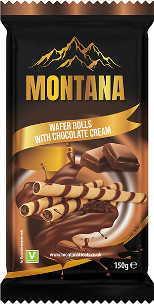 Chocolate Wafer Rolls